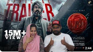 LEO - Official Trailer Reaction| Thalapathy Vijay | Lokesh Kanagaraj | Anirudh | tamallu reaction