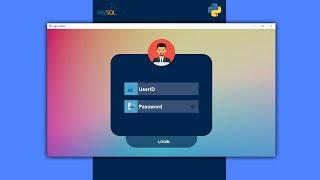Login System with MySQL Database Using Python | GUI Tkinter Project - Part 1