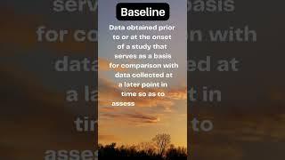Have you heard the term "BASELINE" in Psychology#shorts#psychology#psychological#fact#learn