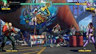 Fatal Fury: City of the Wolves: Open Beta: Match #93 (Ranked): Carls493 (Terry) Vs. Bluerocket (Mai)