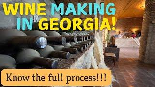 Wine making process | How to make wine | Georgia wine tour | Wine tasting in Georgia