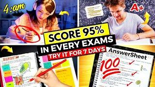 Try This for 7 Days to Score 95%|Class 10 | 3 Month Strategy|Topper’s Study Tips To Crack Any Exam