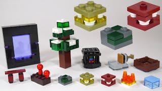 LEGO Minecraft 2015 Sets - New Blocks, Items, Plants, etc.