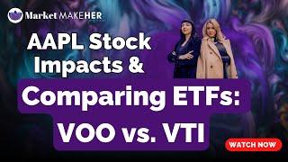 AAPL Stock Impacts & Comparing ETFs (VOO vs. VTI) | Market MakeHer Podcast Ep. 28