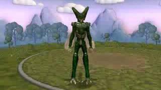 Imperfect Cell from DBZ creature in Spore