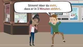 Learn German with dialogs | I bought an electric scooter!