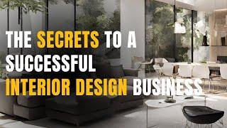 The Secrets To Starting A Successful Interior Design Business