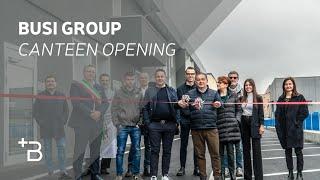 Busi Group / BTE - company canteen opening Inaugurazione mensa Busi Group / BTE