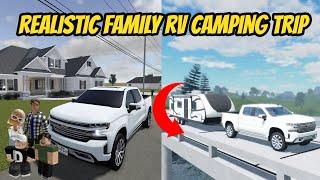 Greenville, Wisc Roblox l Realistic Family RV Camping Vacation Trip Roleplay