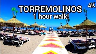 ⁴ᴷ TORREMOLINOS walking tour, Costa del Sol, Andalusia, Spain 4K hdr 60fps