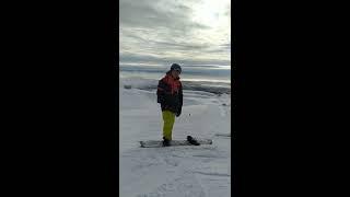 Разгрузка вниз сноуборд ( Василий Седельников)