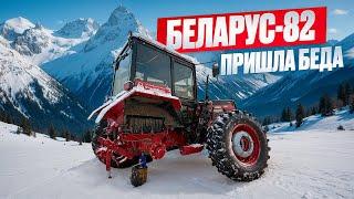 What happened to a Canadian farmer's Belarus-82.1 tractor after 152 hours of work?