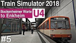 [TS 2019] U-Bahn Frankfurt: U4 to Enkheim (U3 Wagen)