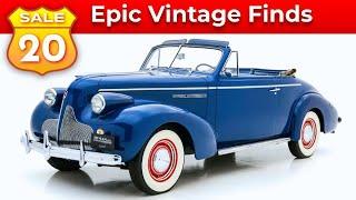 BEST Discovering Top Notable Classic Cars for Sale by Owners Ep117