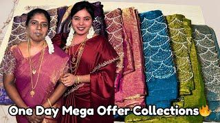 Mega Selling Space Silk CollectionsTrending Space Silk Designer Saree & Roopvati Marble Sarees