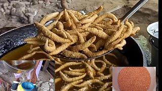 HOW TO MAKE GROUNDNUT OIL AND KULIKULI FROM SCRATCH | PEANUT OIL IN AN AFRICAN VILLAGE