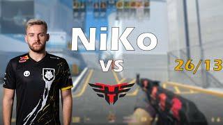 CS2 POV Demo G2 NiKo (26/13) vs Heroic (de_nuke) @ Perfect World Shanghai Major 2024