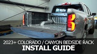 2023+ Chevy Colorado/GMC Canyon Bedside Rack MOLLE Panel Install Guide