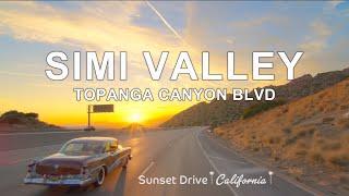 Sunset Drive Topanga Canyon to Simi Valley