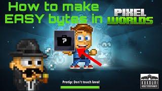 How to make EASY bytes in PixelWorlds