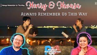 Hwasa 화사 & Henry "Always Remember Us This Way" (Busking in Spain Live) | Couples Reaction!