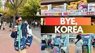 Last Day in Korea | Overnight at Hazel's, Pasalubong & Airport