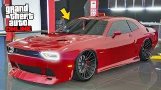 BRAVADO GAUNTLET S (Dodge Challenger SRT8) | GTA 5 Vehicle Customization