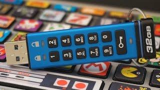 Keypad Locked USB?! DataTraveler 2000 Review | DansTube.TV