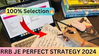 RRB JE Perfect Strategy For 2024 | CBT-1 | All Books & Teachers