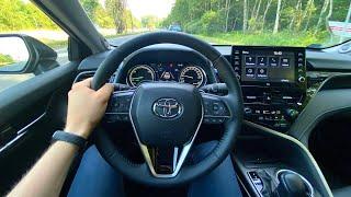 Toyota Camry IX [2.5 Hybrid Dynamic Force 218 HP] | Test Drive #88 | POV Driver. TV