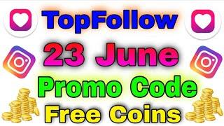23 June Top Follow Promocode Today Top Follow Promo Code Top Follow Code  niraj ki tech 2m