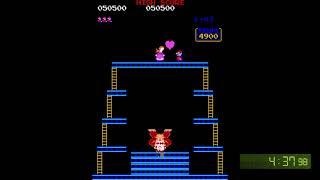 Donkey Kong Start (Level 4) Speedrun -  7m0s997ms [Former WR]