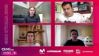 Transmisión en vivo de ANÁLISIS de etapa 8 GIRO DE ITALIA 2022