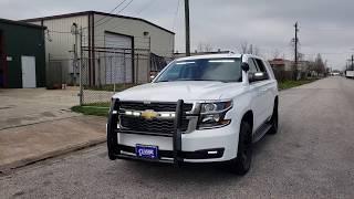 2019 Tahoe PPV Patrol Feniex Police Lights by EFS Houston Emergency Fleet Service