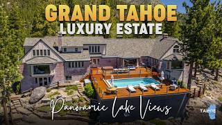 GRAND LUXURY Lake View Lake Tahoe Home in Incline Village Nevada