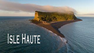 Overnight on Mysterious Island in the Middle of Bay of Fundy