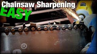 Easy Chainsaw Sharpening with Diamond EzzDoo