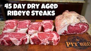 How To Dry Age Beef At Home - 45 Day Dry Aged Ribeye Steaks - Smokin' Joe's Pit BBQ