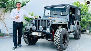 Modified Jeep Is Going To (KARNATAKA) Registration @8199061161 Jain Motor’s Jeep