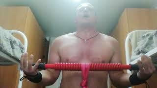 Алексей закрывает за края новый Haoying Red 120kg на пять раз