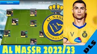 How to Create Al Nassr team 2022/23 with Ronaldo in Dream League Soccer 2019