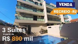 APARTAMENTO COM 3 SUÍTES | 116M² | RECREIO DOS BANDEIRANTES