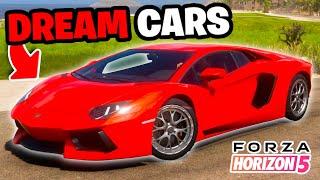 Buying & Driving My DREAM Cars In Forza Horizon 5!