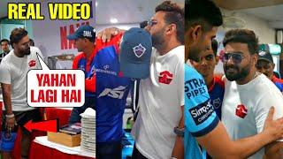 Rishabh Pant sad and emotional after meeting his team members in DC dressing room | DCvsGT 2023