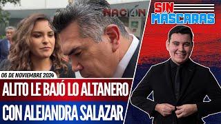 #SinMáscaras | Ale Salazar ENCARA a Alito Moreno en el SENADO de la REPÚBLICA