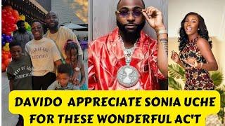 Davido SHOW AppreciatION to SONIA UCHE For Doing This