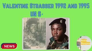 Valentine Strasser 1992 and 1995 UN Speeches