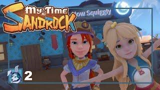 Showing Nia around Sandrock - My Time at Sandrock (2)