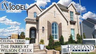 New Construction Homes in Dallas - Highland Homes Model Home The Parks At Wilson Creek Celina, TX