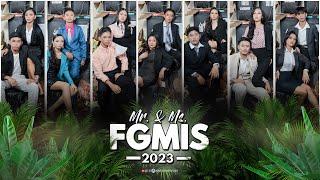 MR. & MS. FGMIS 2023 #FGMIS #Awesomethony